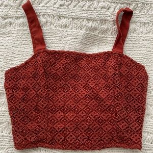 Live To Be Spoiled red crop top